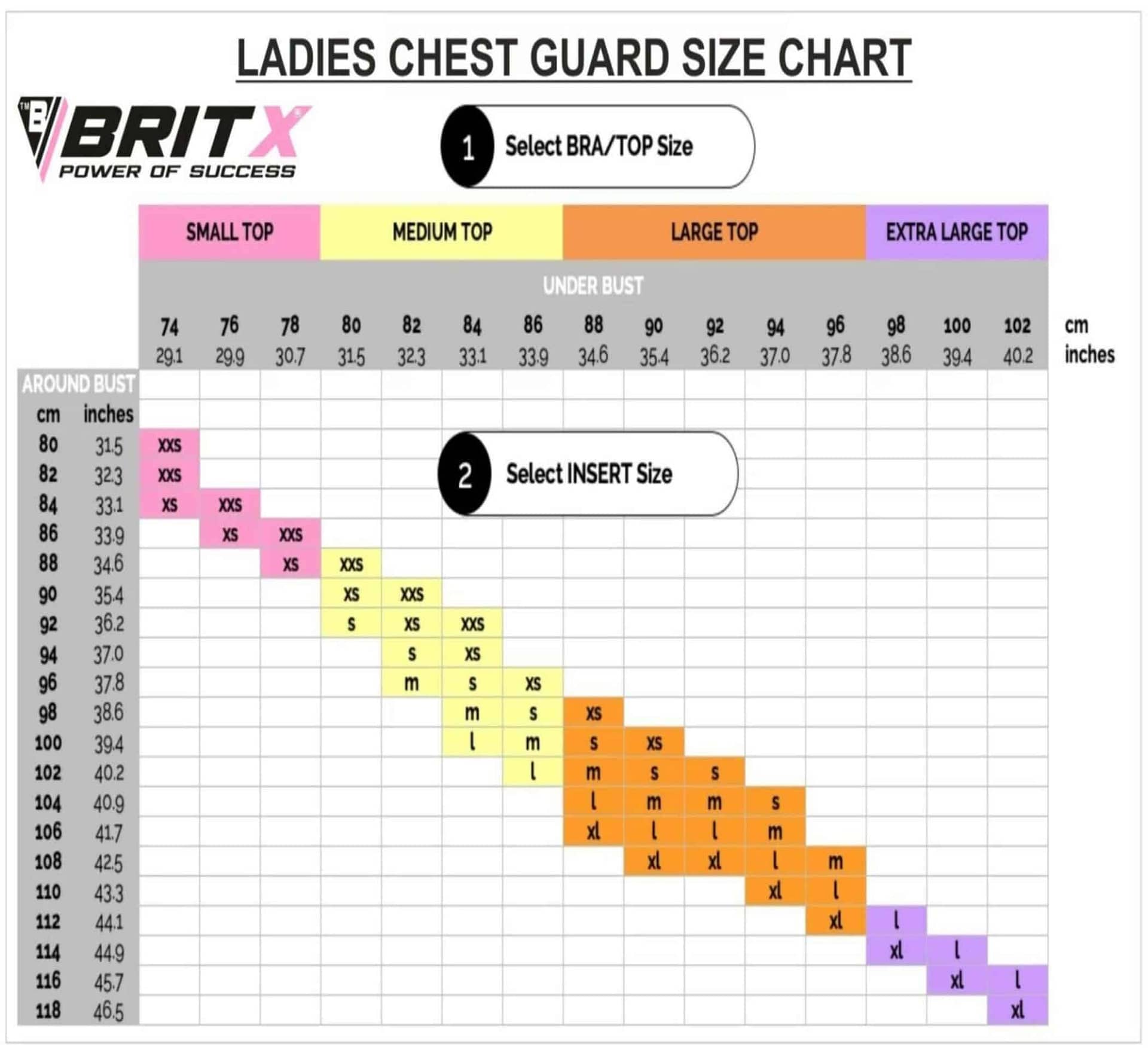 BRITX Ladies Chest Guard Female Chest Guard Protector Sports Bra